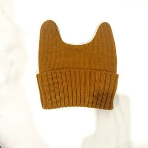 Cute Brown Bear Ears Beanie